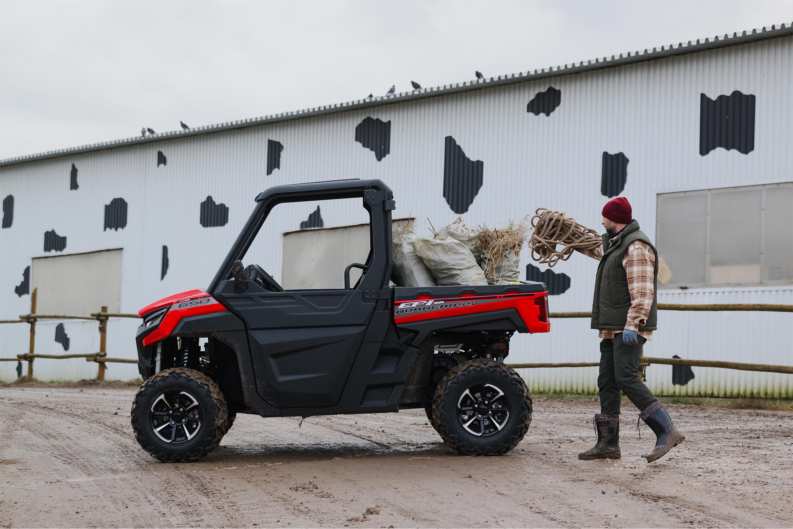 Квадроцикл AODES WorkCross 650-3