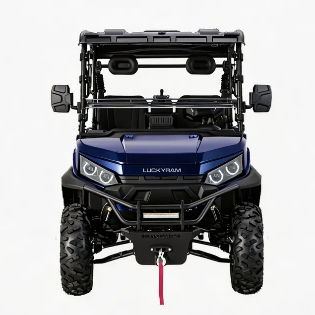 Квадроцикл LuckyRam 10KW AC Motor 4WD UTV 73.6V 400mm Wading 80-100km Range