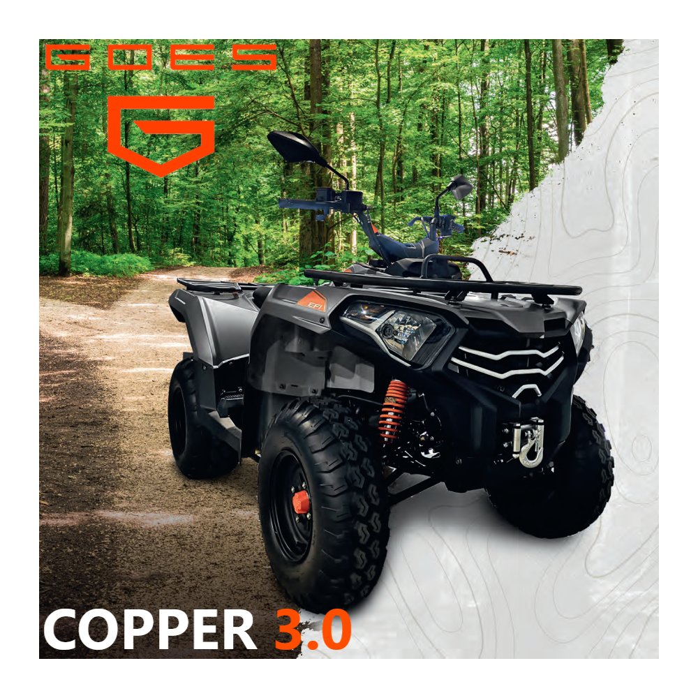 Квадроцикл Goes Copper 3.0
