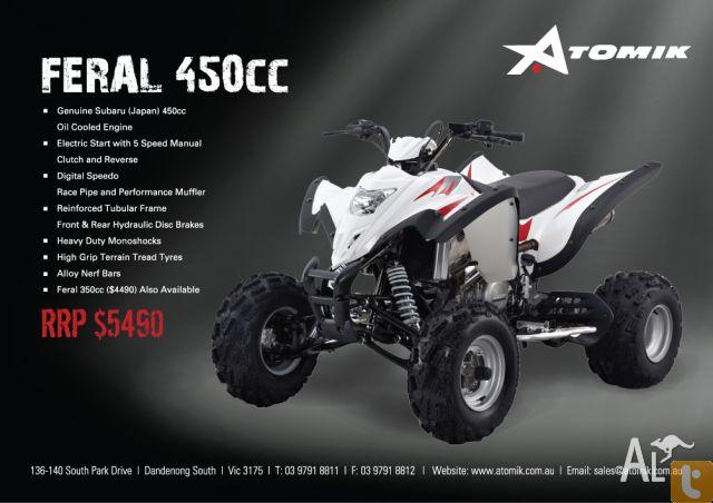Квадроцикл Atomik Feral 450cc