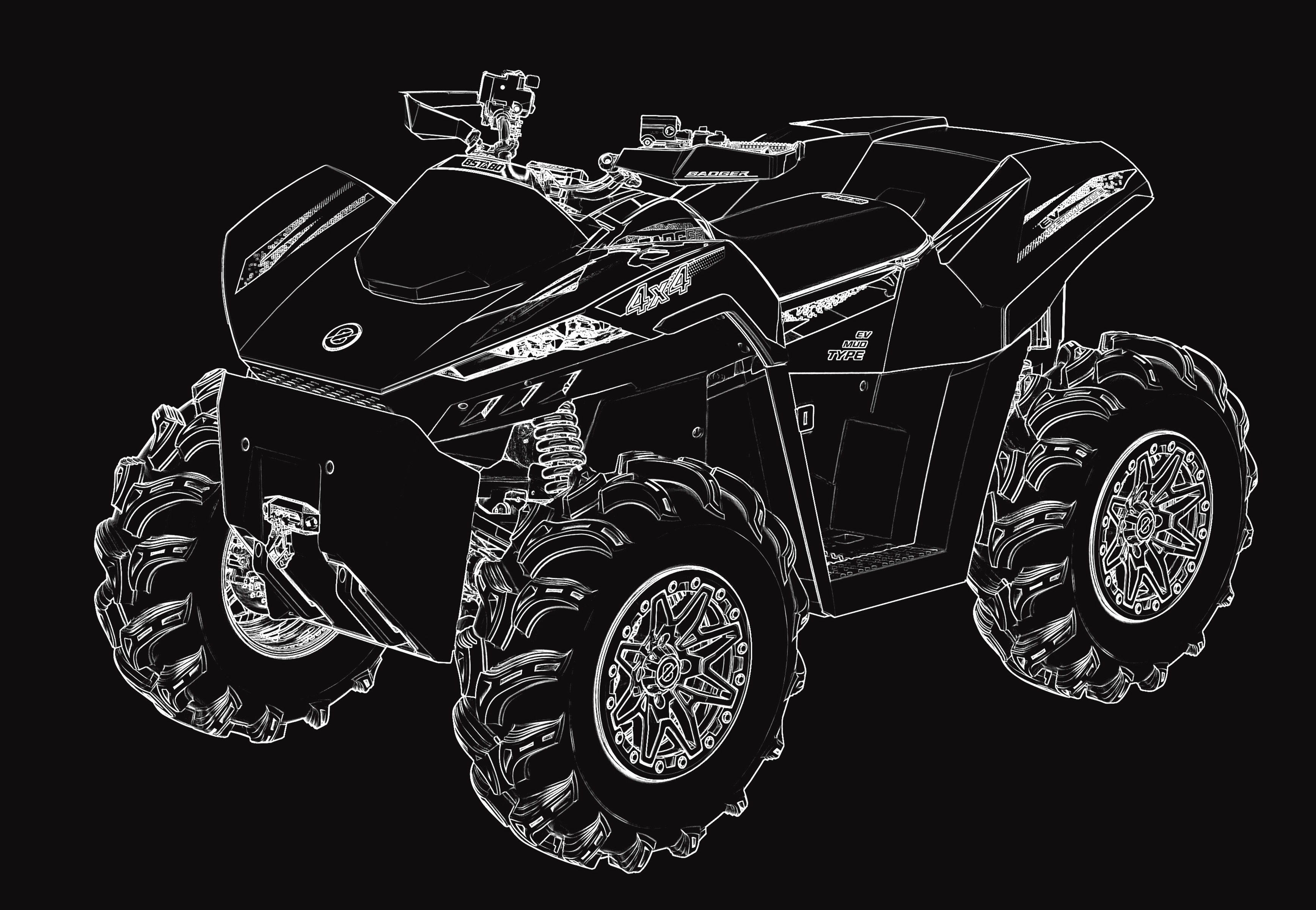 Квадроцикл BSTABO (BSTABO Power Technology (Wuxi)) BADGER (BAGER12)